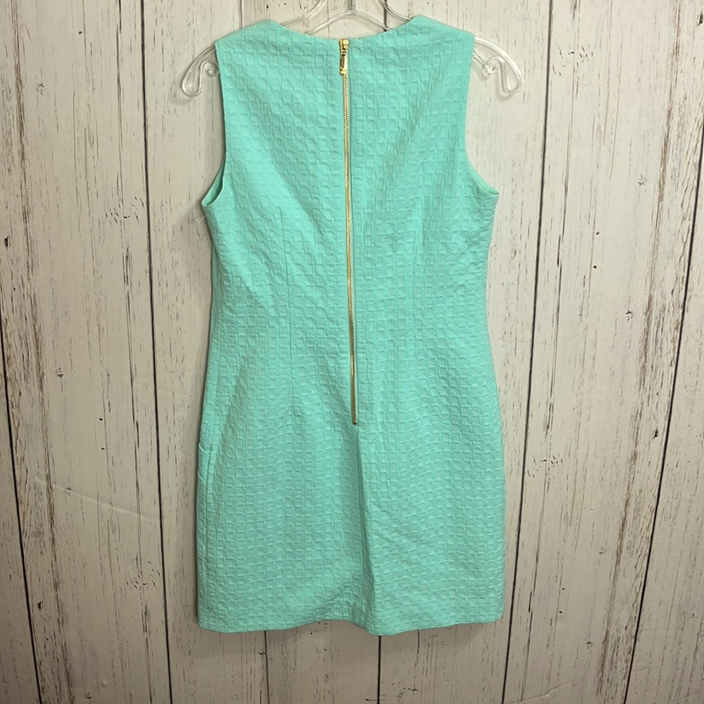 Southern Tide Sheath Seafoam Green Sleeveless Dress With Front Pockets Size 0 - Picture 6 of 10